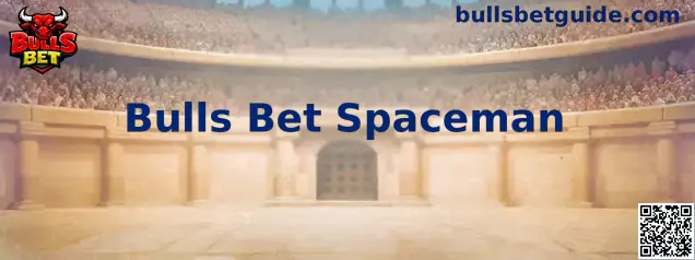 Interface ilustrativa do jogo Bulls Bet Spaceman com astronauta e multiplicador em destaque